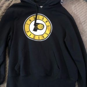 Mens large pacers sweatshirt. Navy blue.